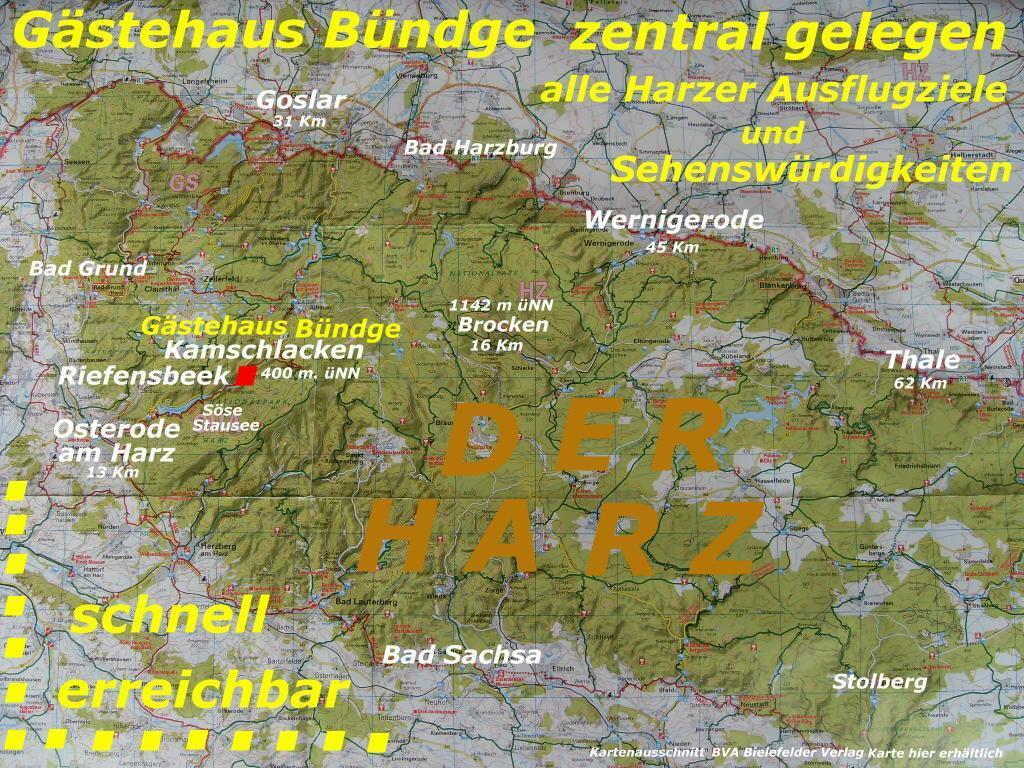Gaestehaus Buendge Kamschlacken 外观 照片